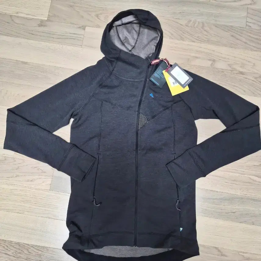 [BUNJANG] Klättermusen Melange Grey Hooded Zip-Up Jacket (New) / 클라터뮤젠 후드집업  멜란지 그레이(새상품)