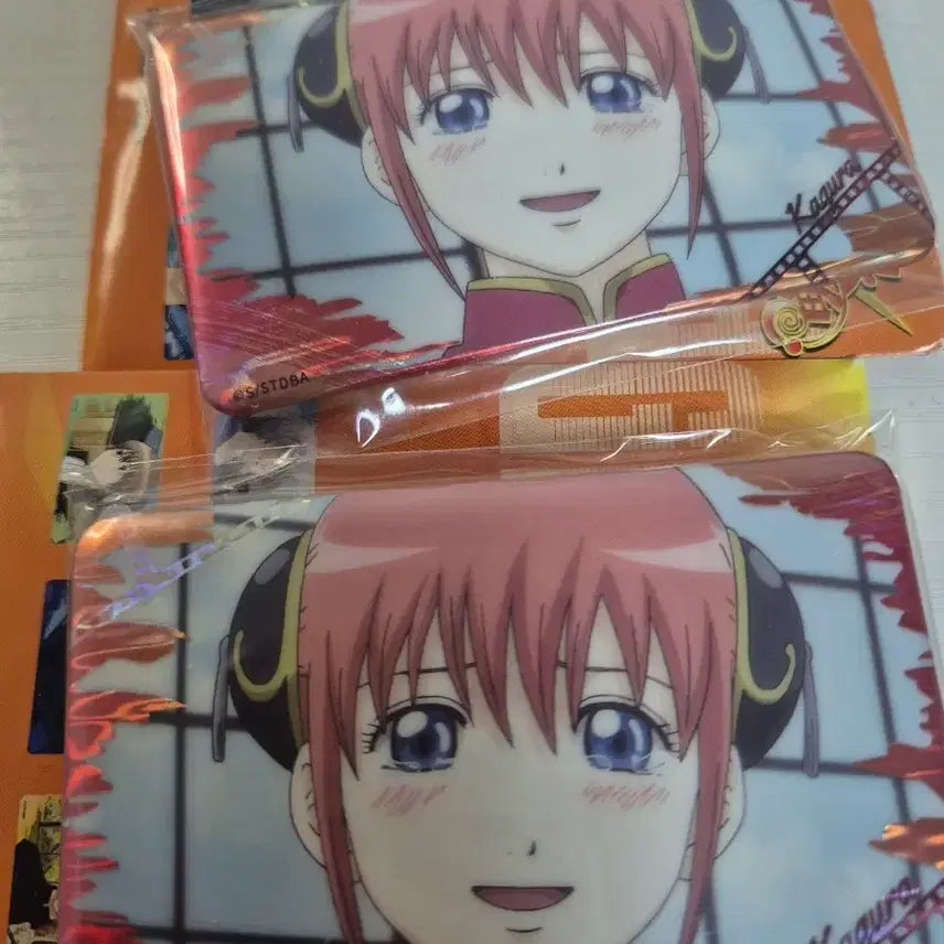 [BUNJANG] Gintama Kagura Square Can Badge (Sealed) / [미개봉] 은혼 카구라 사각 캔뱃