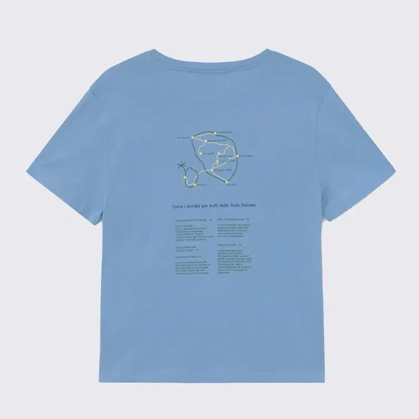 [BUNJANG] Paloma Wool Souvenir PW Tours T-Shirt / 팔로마울 Paloma Wool Souvenir PW tours 티셔츠