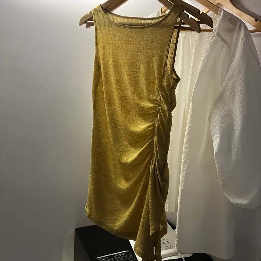 [BUNJANG] Plac Shirring Dress / 플랙 셔링원피스