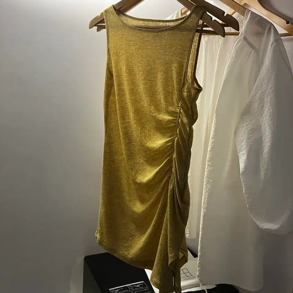 [BUNJANG] Plac Shirring Dress / 플랙 셔링원피스