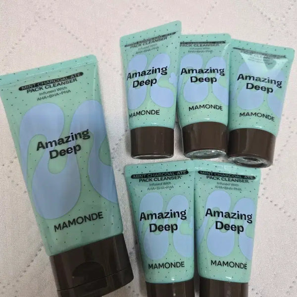 [BUNJANG] Mamonde Amazing Deep Mint Mint Chocolate Pack Cleanser (2 x 135g/125g) / (1+1)마몽드 어메이징 딥민트 민트차콜릿 팩클렌저