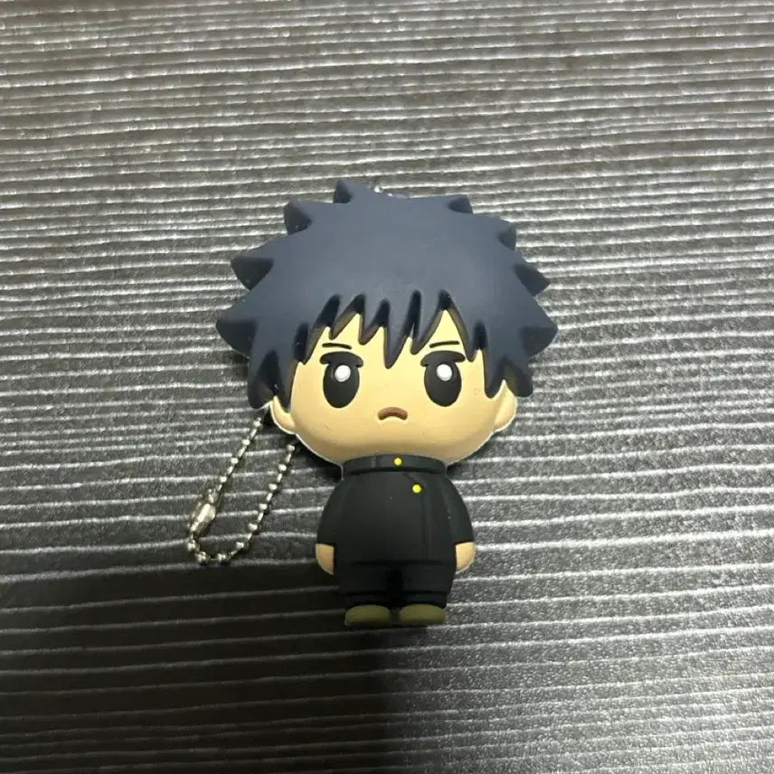 [BUNJANG] Jujutsu Kaisen Megumi Fushiguro Rubber Mascot Keychain / 주술회전) 후시구로 메구미 러버 마스코트 키링