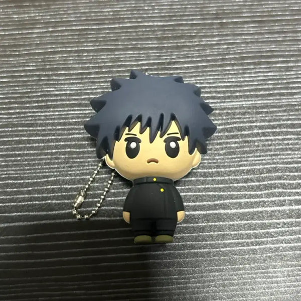 [BUNJANG] Jujutsu Kaisen Megumi Fushiguro Rubber Mascot Keychain / 주술회전) 후시구로 메구미 러버 마스코트 키링