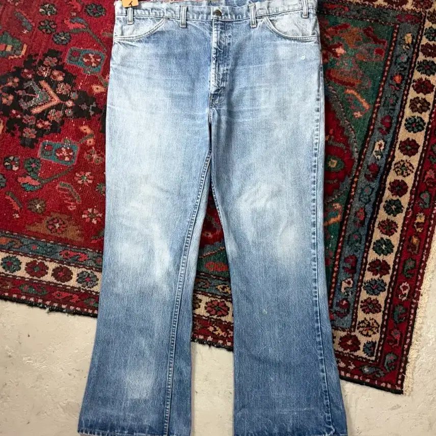 [BUNJANG] Levi's 646 Orange Tab Bell Bottom Jeans - Vintage 70s USA / [42] 70s USA 리바이스 646 벨바텀 리바이스 오렌지탭 부츠컷