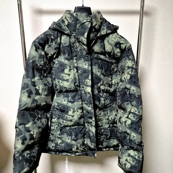 [BUNJANG] 8 by Yoox Camouflage Pattern Short Padded Jacket / 8 by yoox 카모패턴 숏패딩
