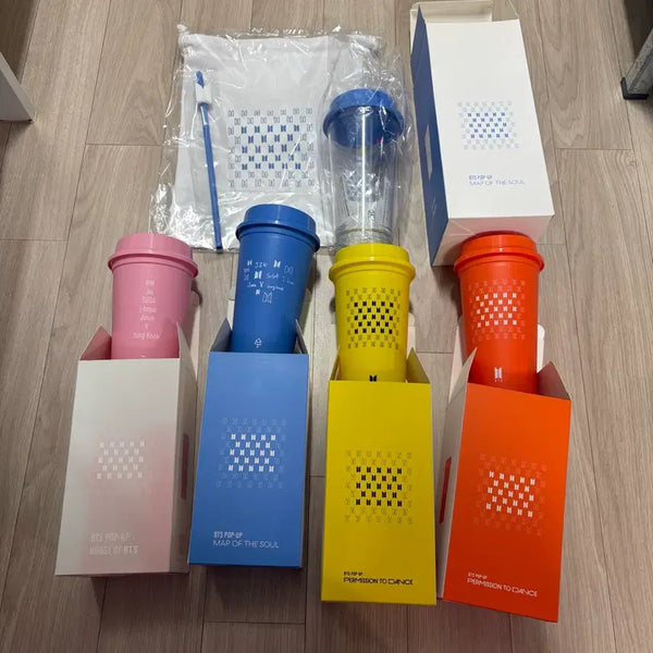 [BUNJANG] BTS POP-UP House of BTS Permission to Dance Reusable Cup Tumbler / 방탄 bts 팝업 스토어 하우스 오브 맵옵솔 퍼투댄 리유저블 컵 텀블러