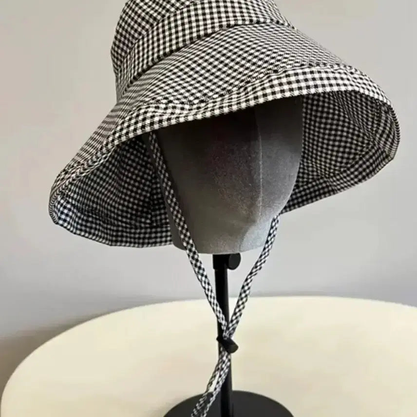[BUNJANG] Checkered Bucket Hat / 체크무늬 버킷햇 벙거지 모자(새상품)