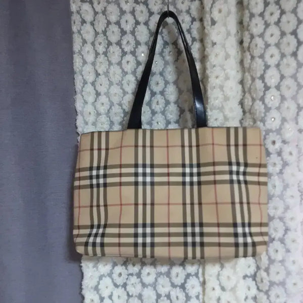 [BUNJANG] Burberry Check Tote Bag / 버버리체크토트백