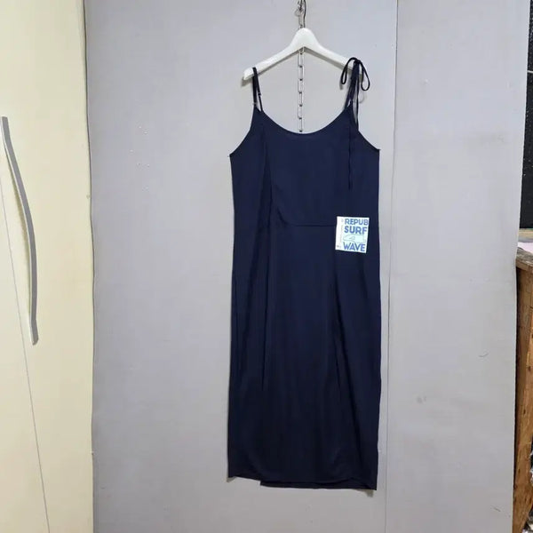 [BUNJANG] DEWL Cool Loose Fit Sleeveless Dress Navy Size 55 / 듀엘 시원한 루즈핏 나시 원피스 55  n6461