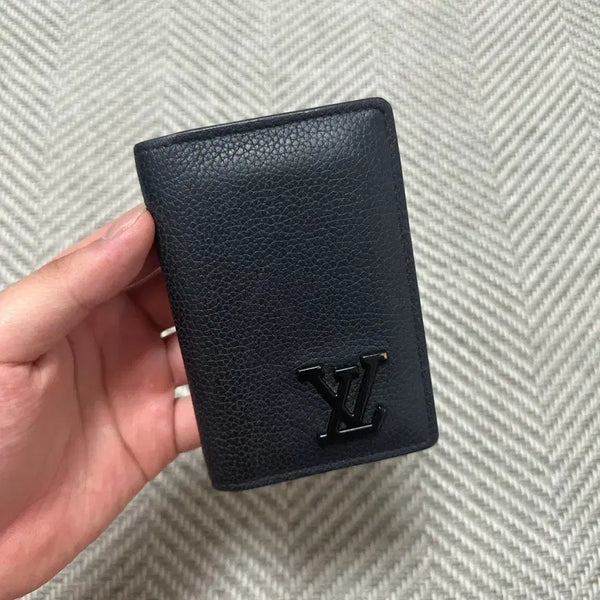 [BUNJANG] Louis Vuitton Aerogram Organizer Card Holder Black / 루이비통 에어로그램 오거나이저 카드지갑 블랙