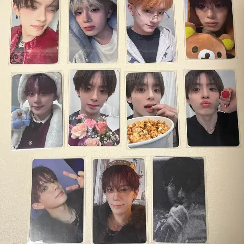 [BUNJANG] VERIVERY Kangmin Bundle Set Photocards (POB, Album, Lucky Draw, Fan Sign) / 베리베리 유강민 포카 11장 일괄 양도 (미공포 앨범 특전 럭드 팬싸 등