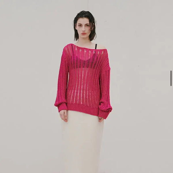 [BUNJANG] Audier Boxy Fit Knit Pullover / 오디에르 니트