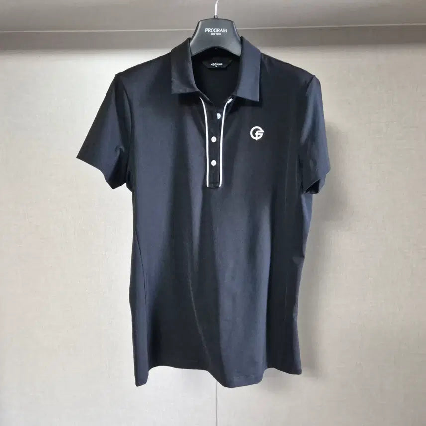 [BUNJANG] Phantom Women's Line Point Short-Sleeved Polo T-Shirt / 95)팬텀 여성 라인 포인트 폴로 반팔티셔츠