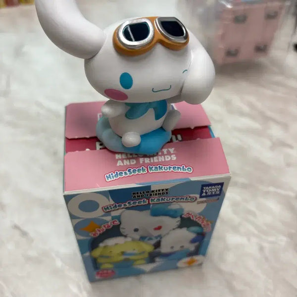 [BUNJANG] Sanrio Cinnamoroll Takara Tomy Hello Kitty Hide & Seek Kakurenbo Figure / 시나모롤 - 타카라토미 헬로키티 하이드앤시크 카쿠렌보 피규어