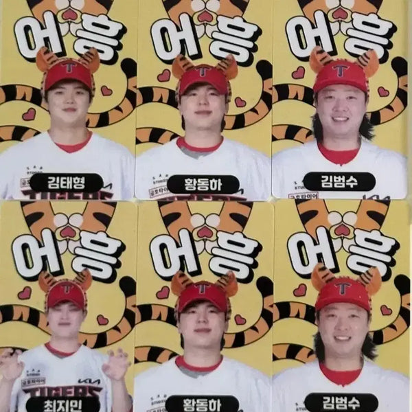 [BUNJANG] Kia Tigers Eoheung Photocard Set / 기아타이거즈 어흥 포토카드 판매