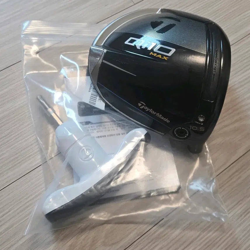 [BUNJANG] TaylorMade Qi10 MAX Driver Head 10.5° + Wrench / 테일러메이드 Qi10MAX 드라이버헤드10.5도+전용렌치 새제품