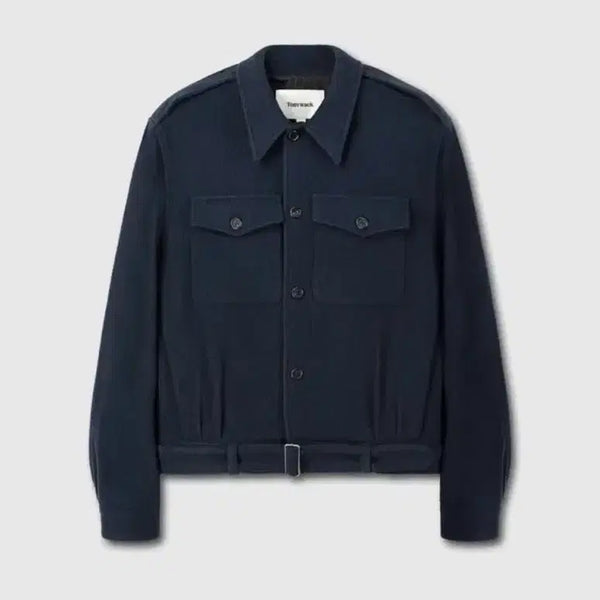 [BUNJANG] Tony Wack 25FW Wool Boucle Officer Jacket Navy XL / [25FW] 토니웩 울 부클 오피서 자켓 네이비 XL