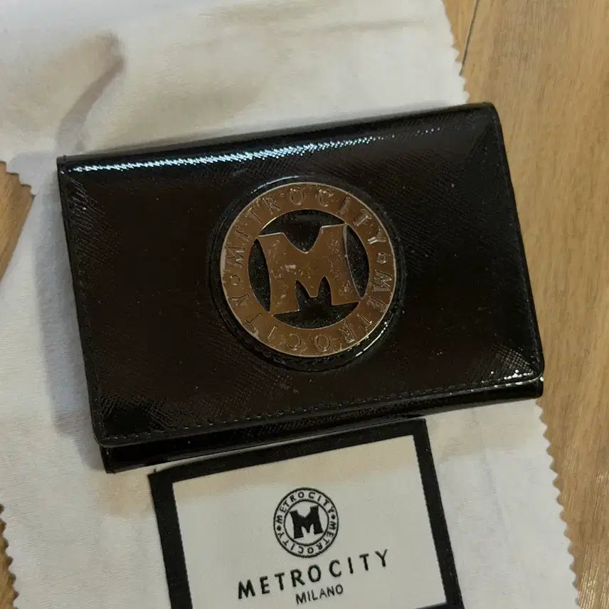 [BUNJANG] Met Citty Card Holder Black / [메트로시티] 카드지갑 블랙(7월할인중)