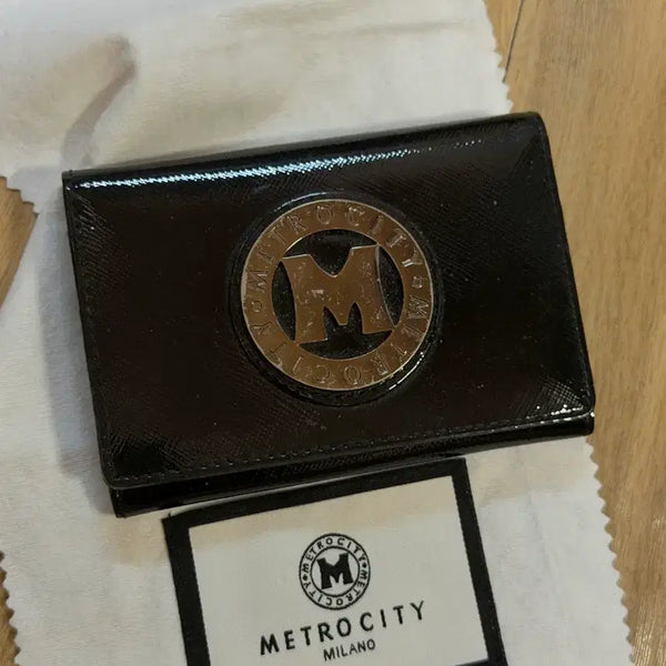 [BUNJANG] Met Citty Card Holder Black / [메트로시티] 카드지갑 블랙(7월할인중)
