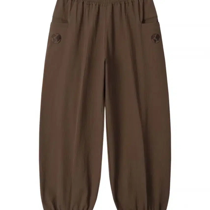 [BUNJANG] Earthjeegoo Hanbok Pants Brown / 어스지구 한복팬츠 브라운