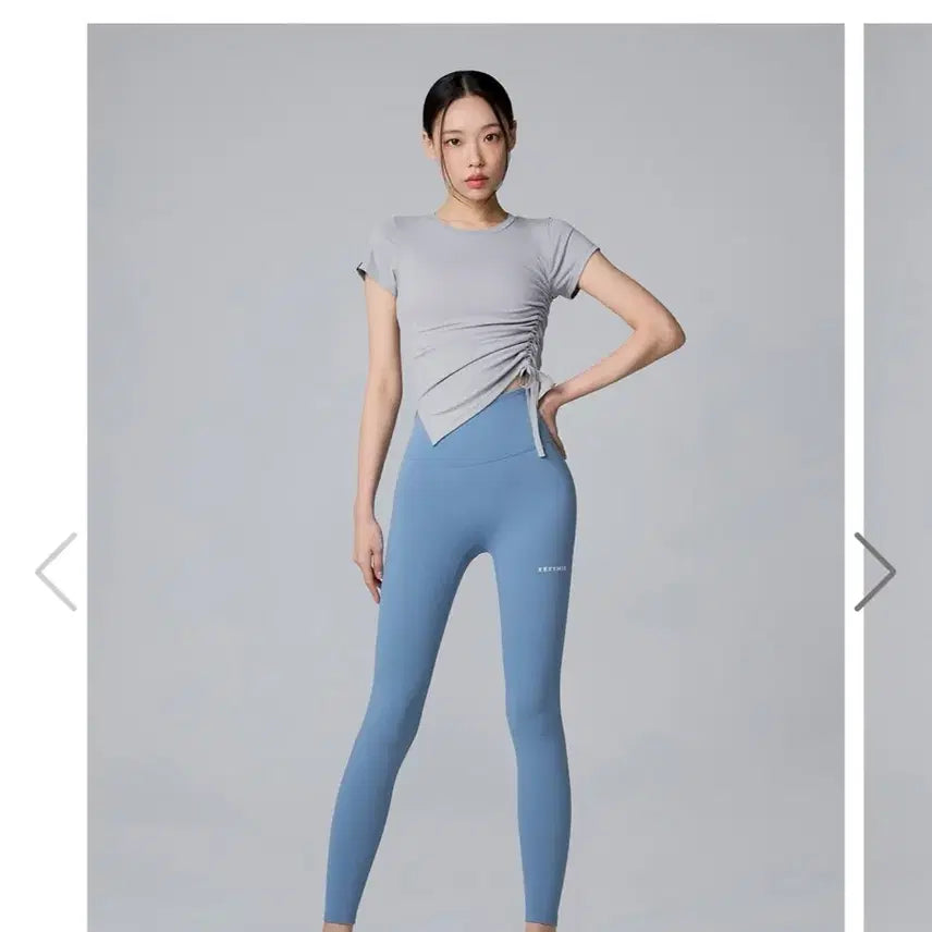 [BUNJANG] Xexymix Black Label Signature 360N Leggings (Living Blue, M) / 젝시믹스 블랙라벨 시그니처 360N 레깅스(리빙 블루, M사이즈)