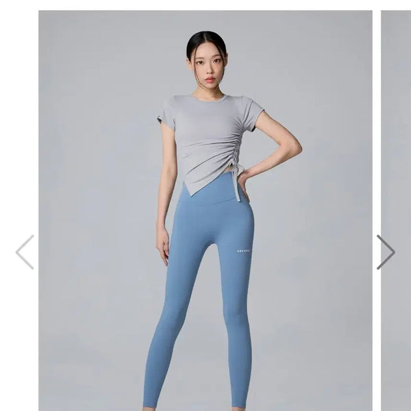 [BUNJANG] Xexymix Black Label Signature 360N Leggings (Living Blue, M) / 젝시믹스 블랙라벨 시그니처 360N 레깅스(리빙 블루, M사이즈)
