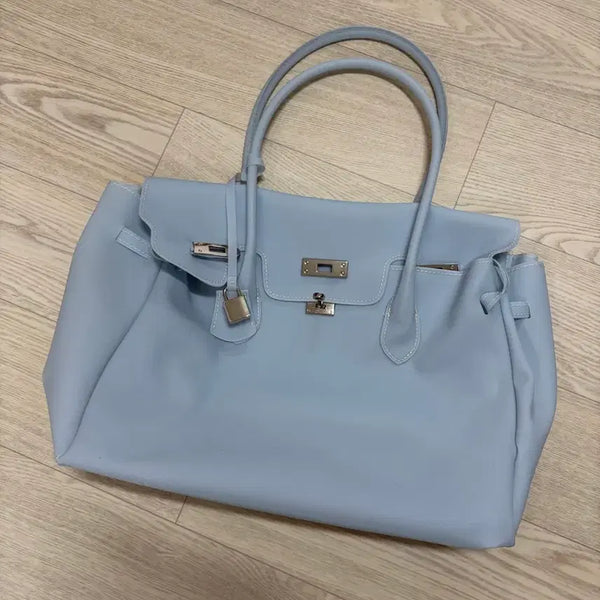 [BUNJANG] Jelly Birkin Bag Sky Blue / 새상품 젤리버킨백 스카이블루