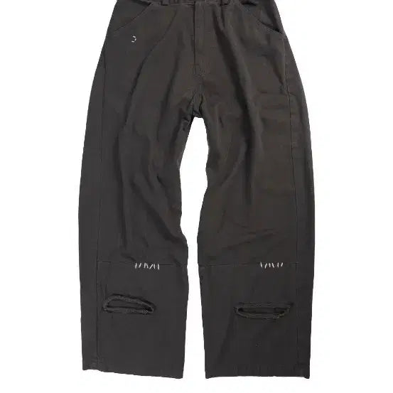 [BUNJANG] 2space Happy Old Dark Brown Pants / 투스페이스 해피올드 다크브라운 팬츠