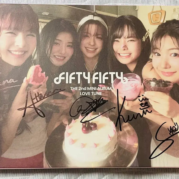 [BUNJANG] FIFTY FIFTY Mini 2nd Album Signed Album / 피프티피프티 미니 2집 친필싸인 앨범 비매