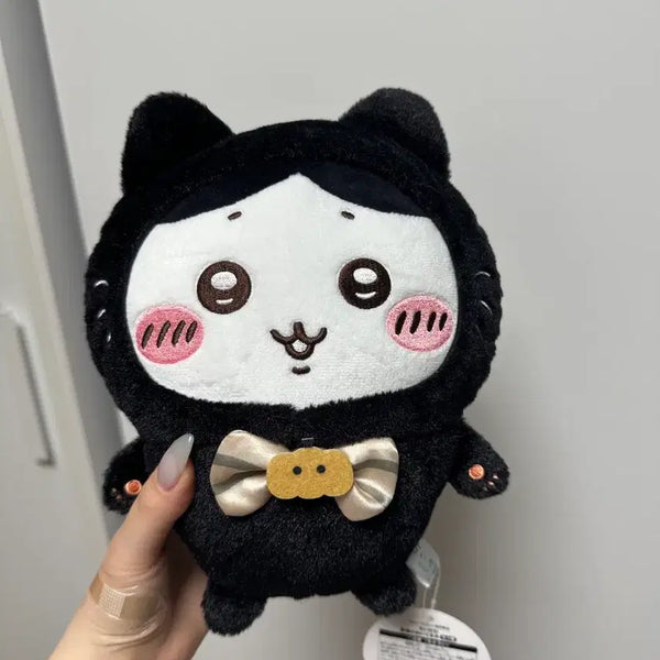 [BUNJANG] Hachiware Halloween Kuroneko Medium Plush / 미사용) 하치와레 할로윈 쿠로네코 중형 인형