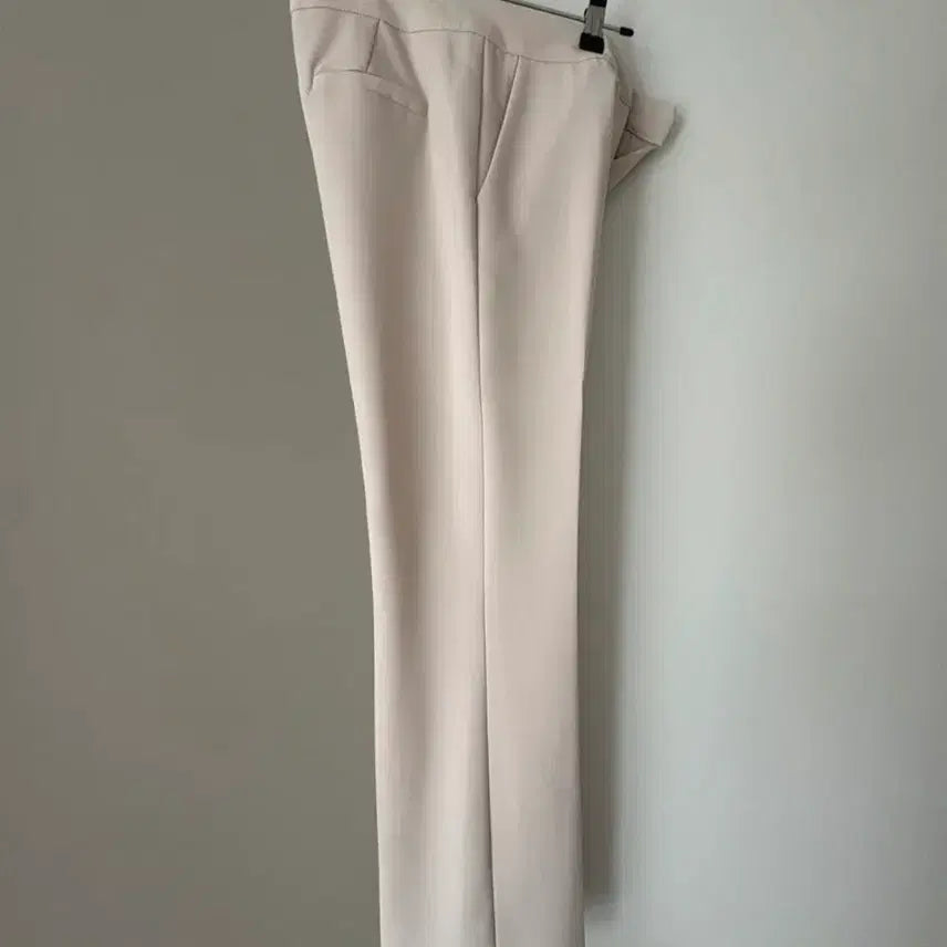 [BUNJANG] Ivory Slacks Dress Pants (Spandex) / 아이보리 슬랙스 정장바지(스판o)