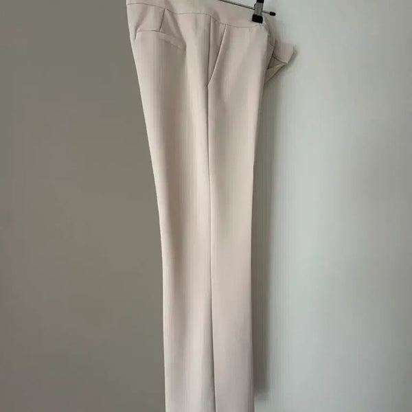 [BUNJANG] Ivory Slacks Dress Pants (Spandex) / 아이보리 슬랙스 정장바지(스판o)