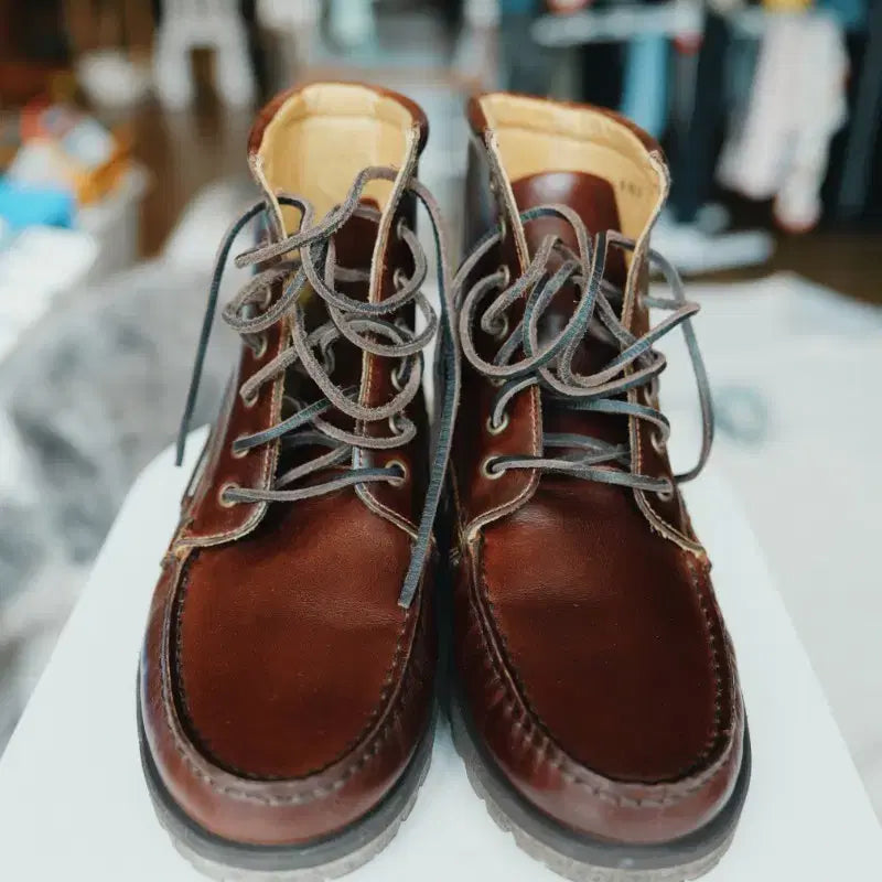 [BUNJANG] Paraboot Frehel Suede Boots / 파라부트 PARABOOT FREHEL 모카신부츠 uk8