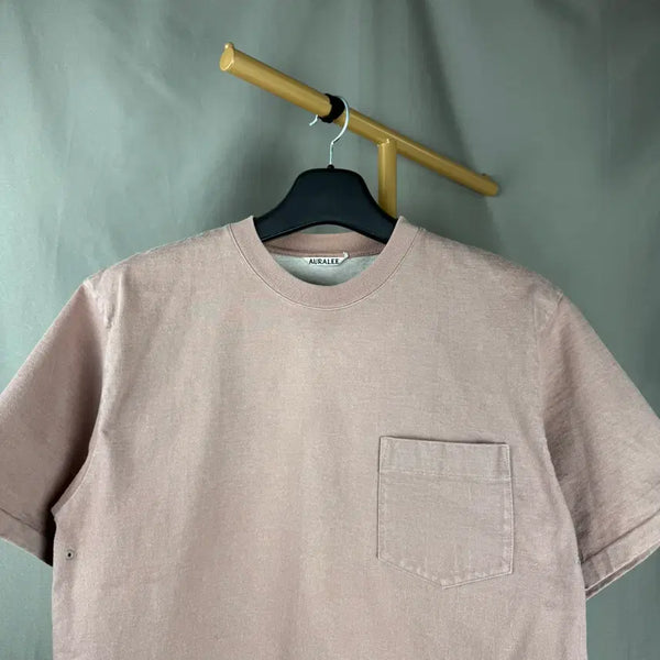 [BUNJANG] Auralee Stand-Up Pocket T-Shirt / 3size ) AURALEE 오라리 스탠드-업 포켓 티셔츠