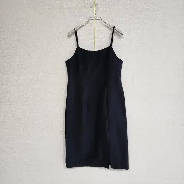 [BUNJANG] Black Slip Long Dress / 슬립 원피스 블랙