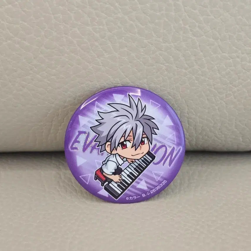 [BUNJANG] Evangelion Nagisa Kaworu Can Badge / 에반게리온 나기사 카오루 캔뱃지