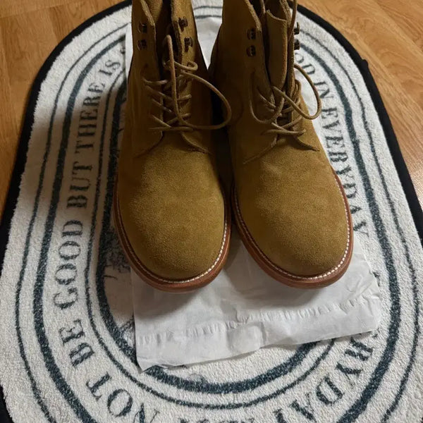 [BUNJANG] Lostgarden Uniform Field Boots Beige Size 40 / 로스트가든 베이지 부츠 새상품 40사이즈