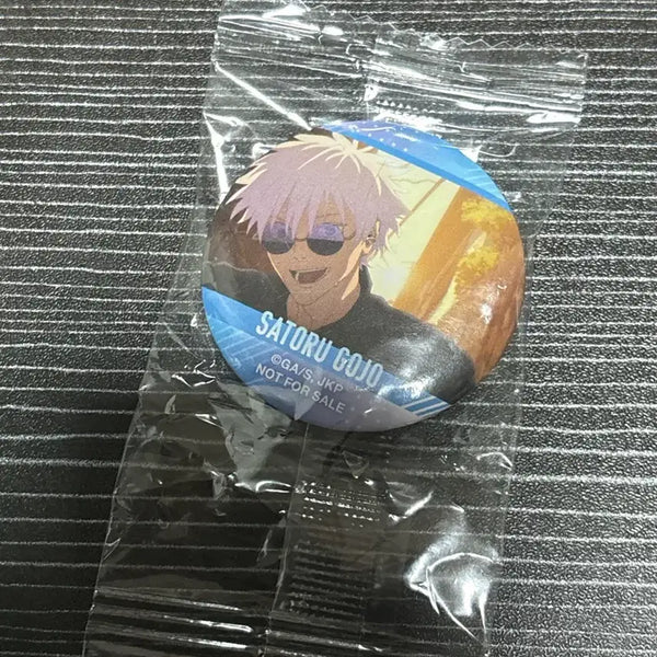 [BUNJANG] Jujutsu Kaisen Kura Sushi Collaboration Satoru Gojo Can Badge / 주술회전) 쿠라스시 콜라보 고죠 사토루 캔뱃지