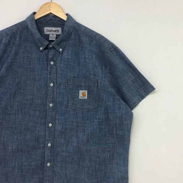 [BUNJANG] Carhartt Chambray Denim Shirt XL / XL 칼하트 샴브레이 데님 셔츠