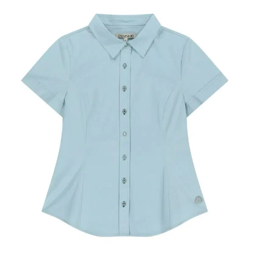 [BUNJANG] KOSEIO NANA Half Shirt Sky Blue / 코이세이오 NANA HALF SHIRT SKY BLUE