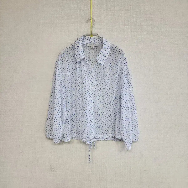 [BUNJANG] RAPHIAF Chiffon Floral Blouse / 라피아프 쉬폰 꽃무늬 블라우스