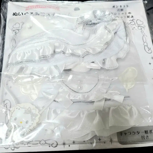 [BUNJANG] Sanrio Hello Kitty Pure White Angel Plush Outfit / 산리오 헬로키티 순백천사 누이 옷