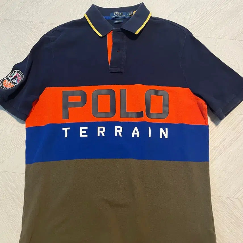 [BUNJANG] Polo Spell Out Classic Polo Shirt / 폴로 스펠아웃 클래식 PK