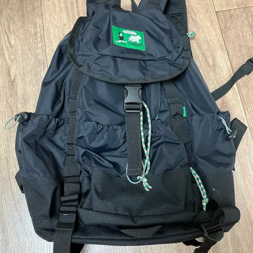 [BUNJANG] Parity Lucksack Mini Backpack Black / 패리티 럭색 미니 블랙+더스트백