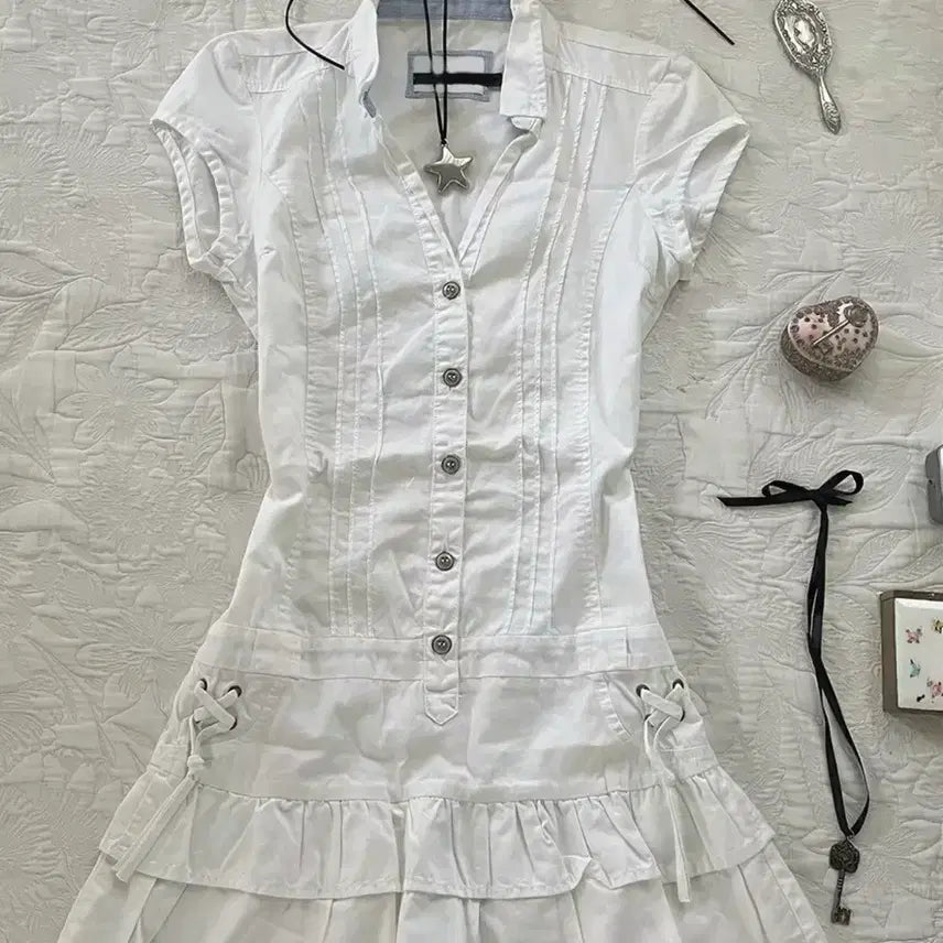 [BUNJANG] Vintage Shirt Dress / 빈티지 셔츠 원피스