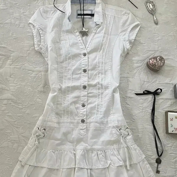 [BUNJANG] Vintage Shirt Dress / 빈티지 셔츠 원피스