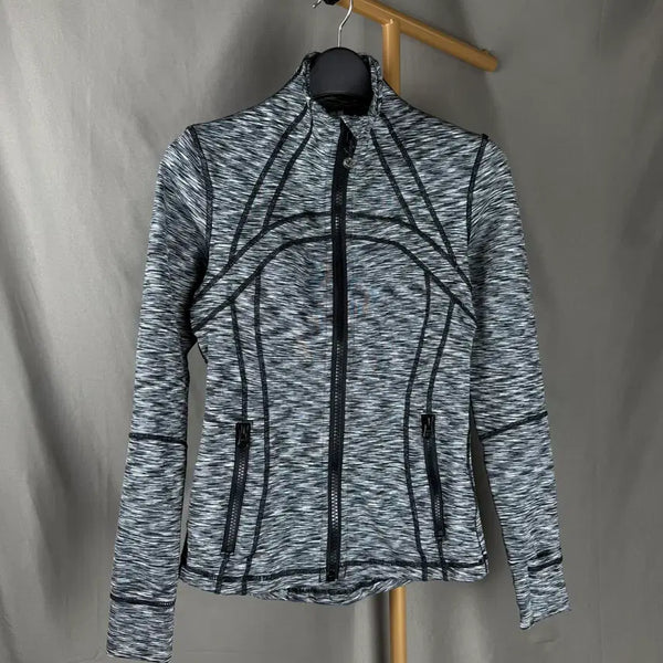 [BUNJANG] Lululemon Melange Define Zip-Up Jacket Size 2 / 2size ) 룰루레몬 멜란지 디파인 집업 자켓