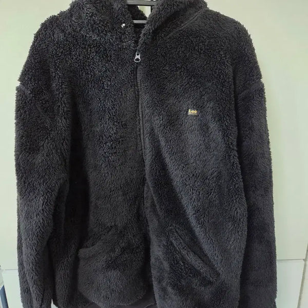[BUNJANG] Lee Black Fleece Jacket M / lee 검정후리스 m