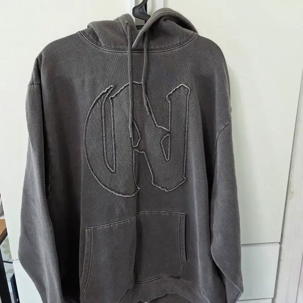 [BUNJANG] Nice Ghost Club Logo Hoodie L Size / 나이스 고스트 클럽 후드티 L사이즈